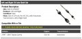 Front Cv Axle Shaft Set Of 2 Compatible With 1997-2001 Toyota Camry 3 0l V6 Automatic Transmission