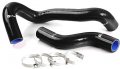 Silicone Radiator Coolant Hose Kit Clamps Replacement For Nissan Datsun 280z S130 L28 1975 1976 1977 1978 Black