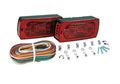 Optronics Stl16rs Red Lens Led Combination Tail Light For Passenger Side 