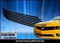 Egrille Fit 2010-2013 Chevy Camaro Lt Ls V6 Bumper Black Stainless Billet Grille 