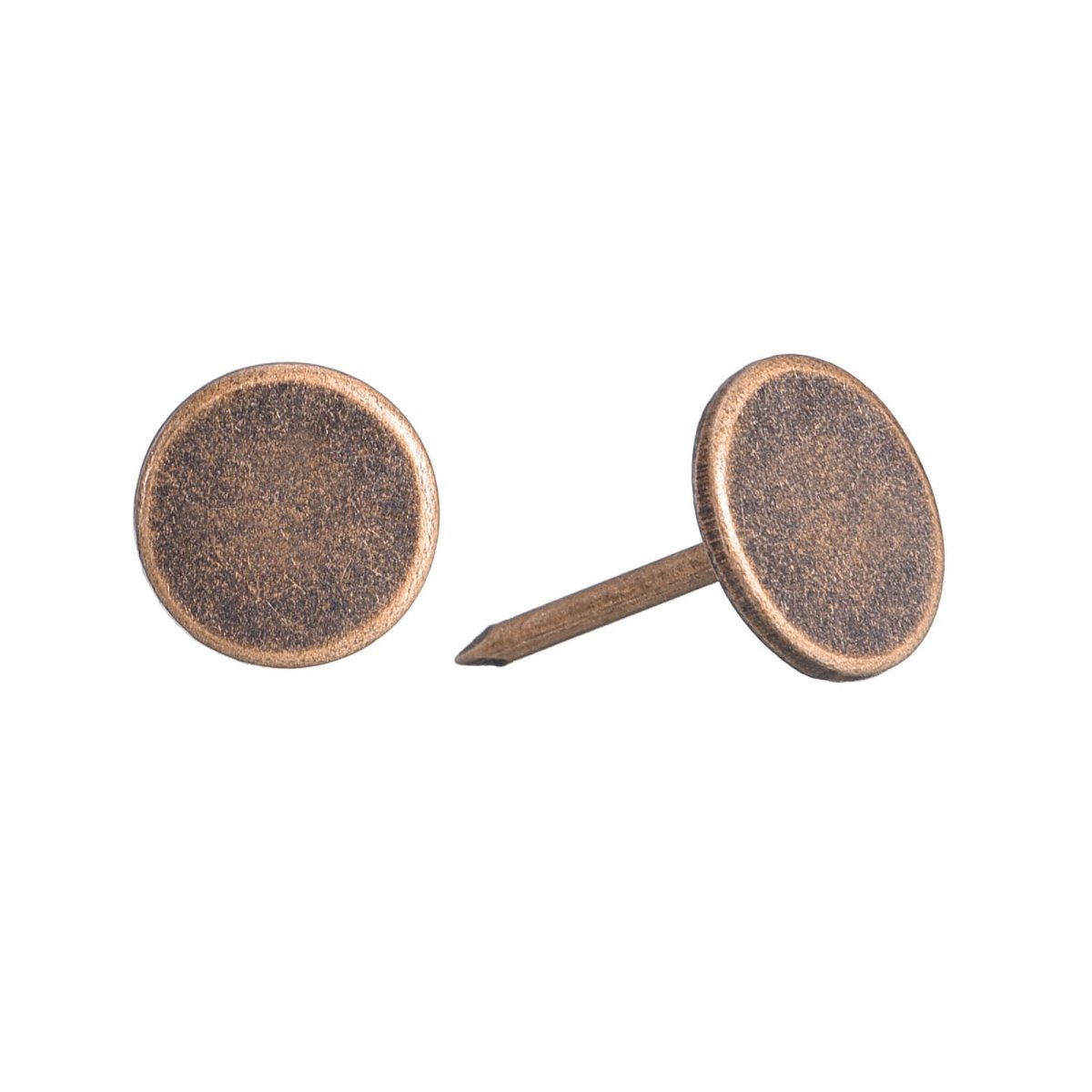 Upholstery Tacks Nail Pins For Furniture 100 Pieces 11x17mm Carbon Steel Decorative Thumb Tack Home Sofa Diy Projects Red