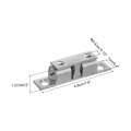 Uxcell 5pcs Double Ball Tension Roller Catch Latch Solid Brass Cabinet Door Adjustable With Screws For Closet Furniture Silver