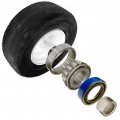 2 Kits Hd Switch Front Wheel Bearing Rebuild Kit Replaces Kubota For K3211-18080 K3211-18090 K3211-18230