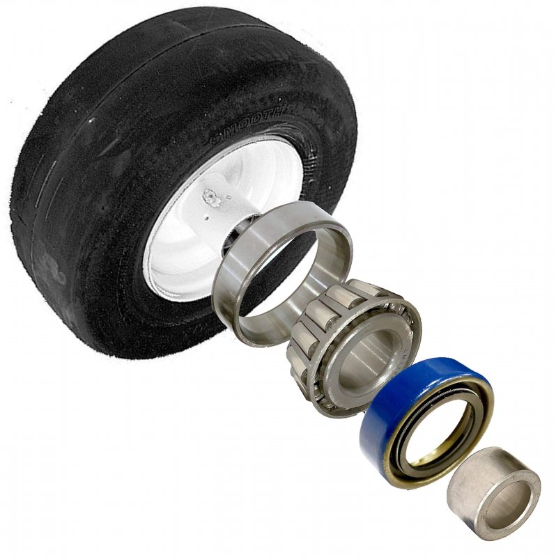 2 Kits Hd Switch Front Wheel Bearing Rebuild Kit Replaces Kubota For K3211-18080 K3211-18090 K3211-18230