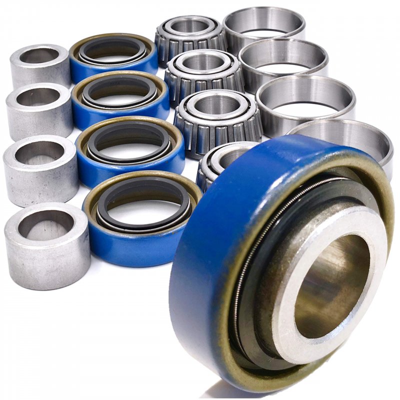 2 Kits Hd Switch Front Wheel Bearing Rebuild Kit Replaces Kubota For K3211-18080 K3211-18090 K3211-18230