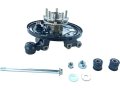 Wheel Hub Bearing And Steering Knuckle Assembly Rear Right Passenger Side For 2001-2008 Subaru Forester With Drum Brakes 
