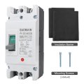 Baomain 100 Amp Dc Circuit Breaker For Off-grid Solar System 100a 2 Pole 550v Moulded Case Ip20 Mccb Bmm1pv-125