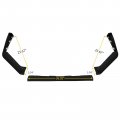 Ecotric Front Rear Bumper Valance Lip Spoiler Compatible With 2015-2021 Subaru Wrx Sti Lower Splitter Finisher Under Chin