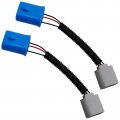 Saihisday 2pcs Headlight Extension Wiring Harness Sockets 9004 9007 Hb To H13 Hb1 9008 For H13 Headlights Headlamp Replacement 