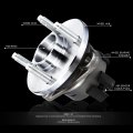 Front Wheel Bearing Hub Assembly With Abs Sensor For Chevy Cobalt 2005-2010 Pontiac G5 2007-2010 Saturn Ion 2003-2007 4 Lug