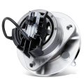 4-lug Hub Factory Style Front Wheel Bearing Assembly With Abs Sensor Cable And Plug For Chevy Cobalt Pontiac G5 Saturn Ion 