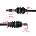 Caltric Front Right Cv Joint Axle Compatible With Honda Trx500fm Foreman Rubicon 500 4x4 2014-2017