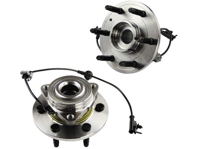 Front Wheel Bearing Hub Assembly Set Of 2 For 2007-2014 Cadillac Escalade Awd