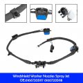 Topteng Car Windshield Washer Nozzles Spray Jet Fits For Bmw F10 F11 F18 528i 535d 535i 550i M5 Sedan 4 4l 61667205117