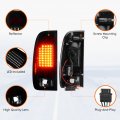 Led Tail Light For Ford F-150 1997-2003 Heritage 2004 F-250 Super Duty 1999-2007 F-350 Fleetside Rear Taillight Assembly Chrome
