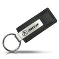 Acura Mdx Black Leather Key Chain