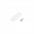 Frame Turn Button 3 4 Plastic Drop Shape With Screws For Hanging Pictures Photos Drawings And Posters 100 Pcs Clear 