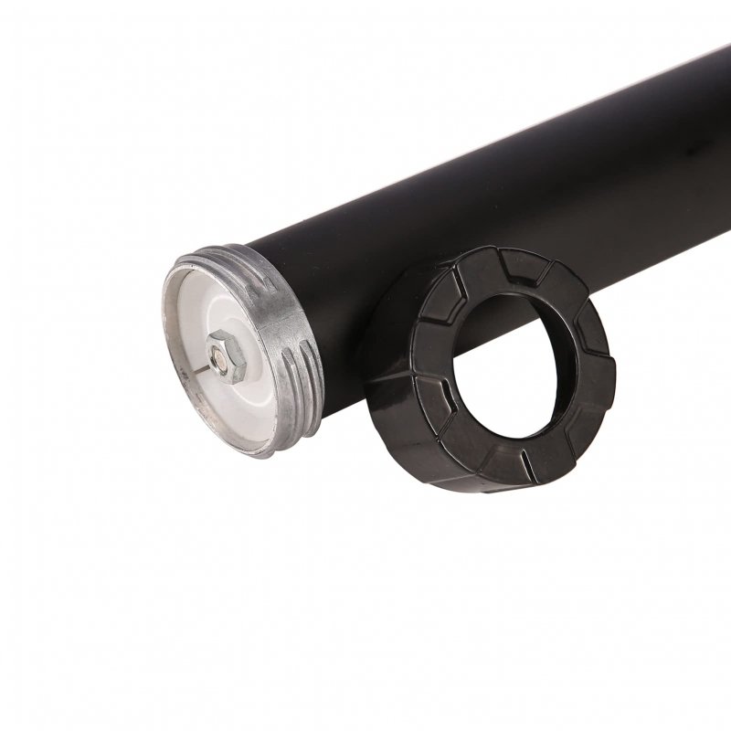 Sausage Caulking Gun Front Cap Aluminum Cover For Replacement Black 6 Pack