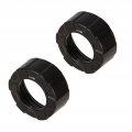 Sausage Caulking Gun Front Cap Aluminum Cover For Replacement Black 6 Pack 