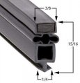 Passl A 810758 Door Gasket Size 25 7 8 X 27 3 4 Seal For Cooler Or Freezer A Compatible With Refrigeration
