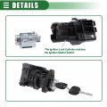 Motoforti Ignition Starter Switch Lock Cylinder W 2 Keys For Chevy Classic Malibu Impala Oldsmobile Alero Cutlass Pontiac Grand