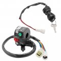 M Mati Start Stop Headlight Switch Ignition Key For Yamaha Grizzly-350-irs 2007-2011 5km-83972-00-00 5km-83973-00-00