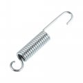 X Autohaux 2 Pcs Universal 100mm Length Motorcycle Brake Pedal Return Spring Side Kickstand Silver Tone Metal