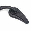 Httmt Mt382- Black Tear Drop Style Motorcycle Mirrors Compatible With 1984 To 2014 Fit Most H-d Model