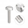 Uxcell T-slot Bolts 5pcs M5x25mm Slot Drop-in Stud Sliding 304 Stainless Steel Shape Screws For T Track