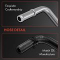 A-premium Power Steering Return Hose Line Assembly Compatible With Hyundai Santa Fe 2007 2008 2009 V6 3 3l 2-pc Set