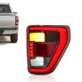 Hecasa Right Full Led Tail Light For 2021-2023d F150 W Blind Spot Replacement For Fo2801286 Rear Taillight Brake Lamp Led Tube 
