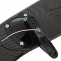 Ocpty Rear Trunk Spoiler Wing Gt Style Universal 52 Abs Lip Glossy Carbon Look Car