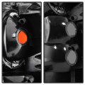 Acanii For 1999-2002 Chevy Silverado 1500 99-06 Gmc Sierra Smoked Tail Lights Brake Lamps Driver Passenger Side