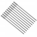 Uxcell 10pcs 150mm 1 4 Hex Shank 4mm Ph1 Magnetic Phillips Head Screwdriver Bits S2 High Alloy Steel