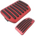 1-set Brake Foot Pedal Pad Compatible For Tes-la Model Y 2016-2025 Auto Aluminum Alloy Covers Accessories Non-slip Accelerator 