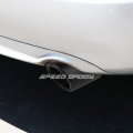 Universal Ss Fiberglass Pattern Round Exhaust Tail Muffler Tip Pipe 2 5 Inches Inlet 75 Outlet