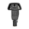 Windshield Washer Nozzle For Honda Accord 1998 1999 2000 2001 2002 Matte Black Plastic 0 24 In Hose Port Diameter Replacement 
