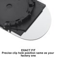Car Rearview Left Driver Side Mirror Glass Replacement W Backing Plate Convex Non-heated White For Fiat Bravo Brava Marea