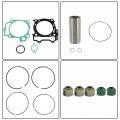 Gxywady 95mm Cylinder Piston Gasket Top End Rebuild Kit Replacement For Yamaha Yfz450r 2009-2021
