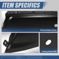 Rear Bumper End Caps Cover With Parking Sensor Holes Compatible Ford F-150 2015-2020 Passenger Right Side Primered Painted
