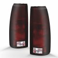 Amerilite For 1988-2000 C K Truck Tahoe Fullsize Blazer Sierra Suburban Oe Dark Red Rear Brake Lamp Replacement Tail Lights