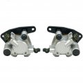 Front Brake Calipers Compatible For Yamaha Yfm250 Yfm350 Yfm400 Yfm450 Yfm660 Compatible Honda Trx250ex Trx300ex Trx400ex 