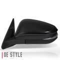 To1320318 Oe Style Driver Side Mirror Manual Folding Power Adjust Heated Glass Turn Signal Memory Blind Spot Detection Puddle