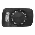 Without Electrochromic Bm1324105 Side View Heated Glass Mirror Lens Manual Adjust Compatible With Bmw 323ci-330ci 745i-760i