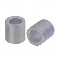 50pcs Silver Wire Rope Round Aluminum Crimping Loop Clip Sleeves Ferrule Clamp M6
