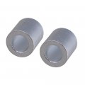 50pcs Silver Wire Rope Round Aluminum Crimping Loop Clip Sleeves Ferrule Clamp M6