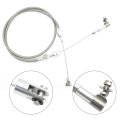 Universal Braided Throttle Cable Kit 36 In Stainless Steel Gas For Most Automotive Pedals And Assemblies