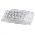 6 In Red Led Cab Marker Lights 2 Pack Clear Lens Fender Turn Signal Indicator Lamps For Truck Bus Boat Suv Atv Trailer 20 12v