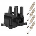 Aintier Ignition Coil Coils Iridium Spark Plugs Fd497 Ford For Mazda Ranger 2 3l L4001009 B2300 2 1999-2004 2 0l