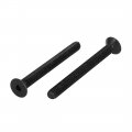 Uxcella M5 X 50mm Fully Thread Flat Head Hexagon Socket Countersunk Scews Bolts 20 Pcs